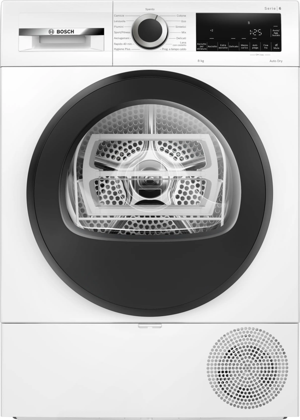 BOSCH SERIE 6 - MOD. WQG233D1II* - 8 KG - CLASSE C
