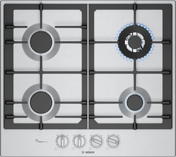 BOSCH  Serie 6 - ACCIAO INOX CON GRIGLIE IN GHISA - MOD. PCH6A5I90 ➡️IN PROMO FINO AL 12/02