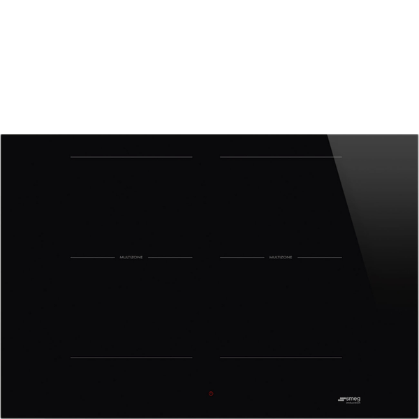 Piano cottura a Induzione Nero Smeg modello SI2M5743D1 CM 75