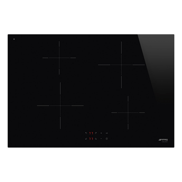 Piano cottura a Induzione Nero Smeg modello SI2741D cm 75