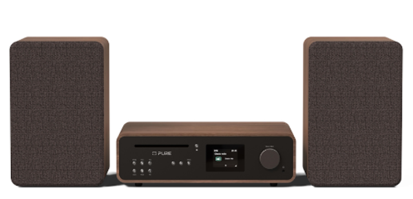 RADIO PURE MOD. 252808 - DAB+/FM BT - CLASSIC STEREO - COFFE BLACK/WALNUT