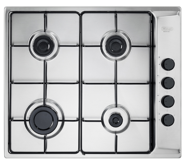 PIANO COTTURA A GAS DE LONGHI 60 CM IN ACCIAIO INOX MOD. FLI46ASV-------------------------------➡️CONSEGNA E MONTAGGIO COMPRESI NEL PREZZO⬅️