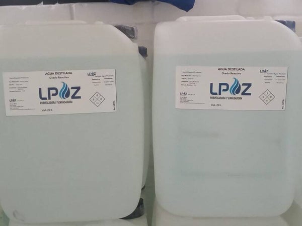 Agua Destilada / Desmineralizada