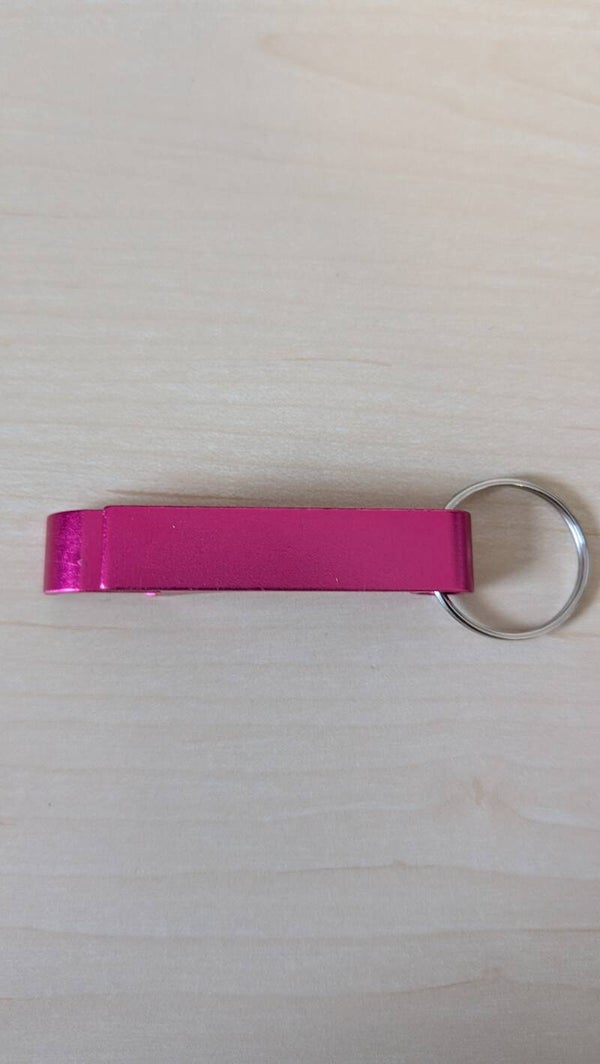 🗝️ Schlüsselanhänger - Flaschenöffner aus Aluminium – mit persönlicher Namensgravur