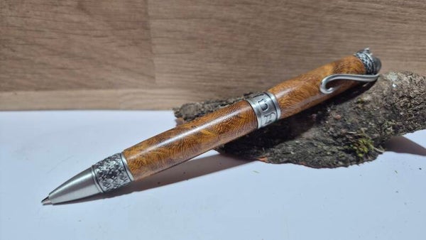 Stylo roller bois madré cacao