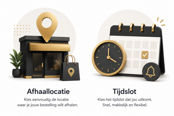 AFHAALLOCATIE & TIJDSLOT
