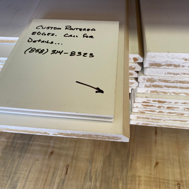 11/16" x 7-1/4" SRS MDF - Custom Routered.