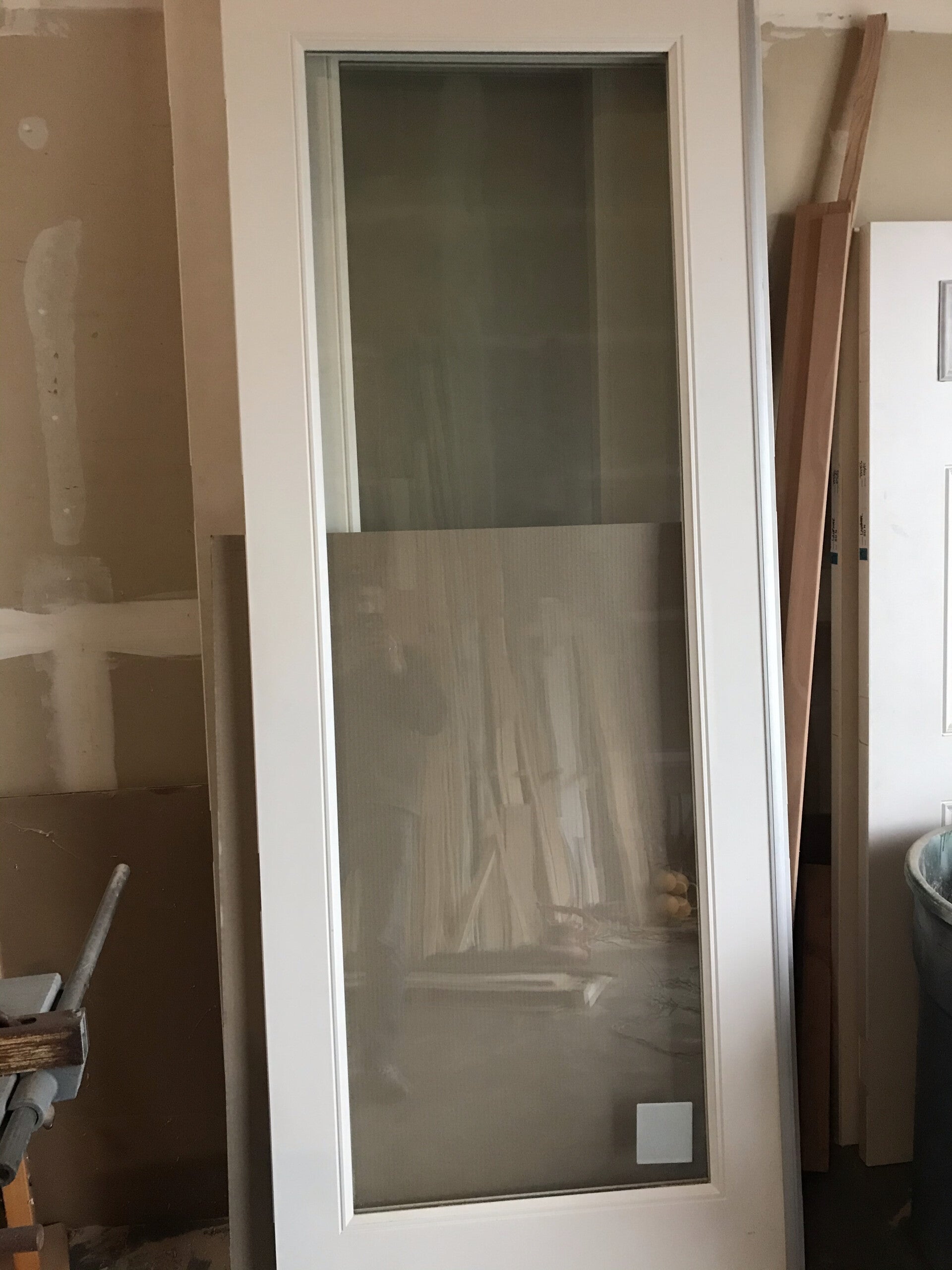 Vista Grande One Light Fiberglass Flush Door