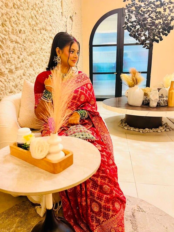 140726 Luxurious Khaddi Saree