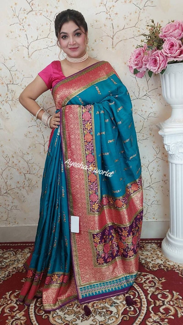 130725 Sabyasachi Inspired Pure Silk Khaddi Saree