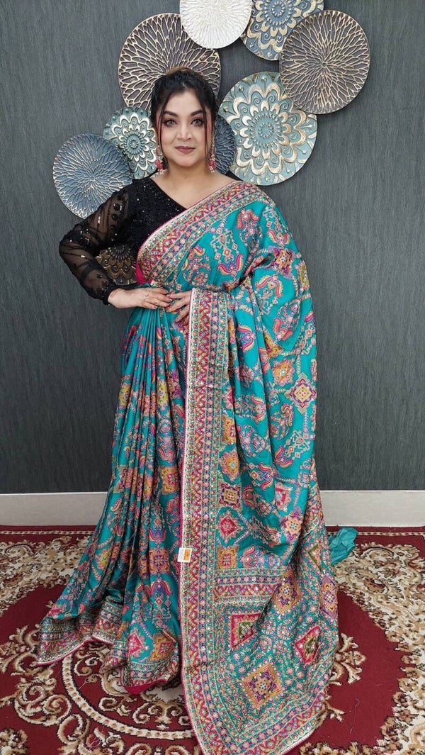 290326 ▪︎ Luxury Handcrafted Limited edition Saree