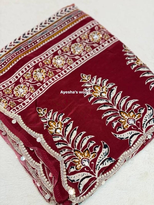 090726 Azrak Saree hot 🔥 collections