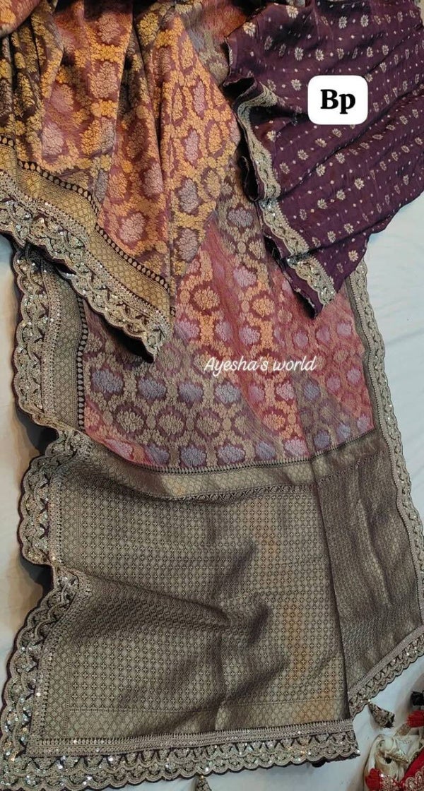 090726 Luxury Designer Khaddi Saree