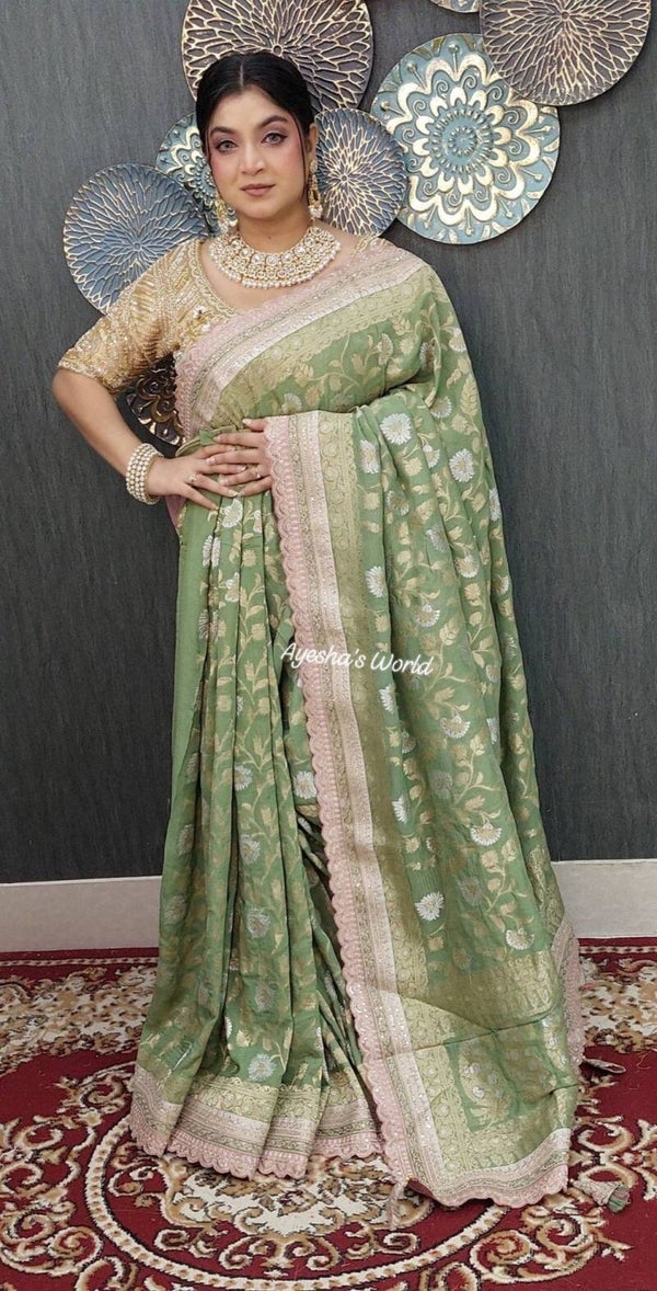 160726 Most Beautiful Khaddi designer Saree