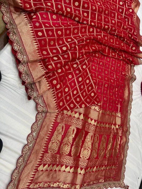 050826 designer khaddi saree.