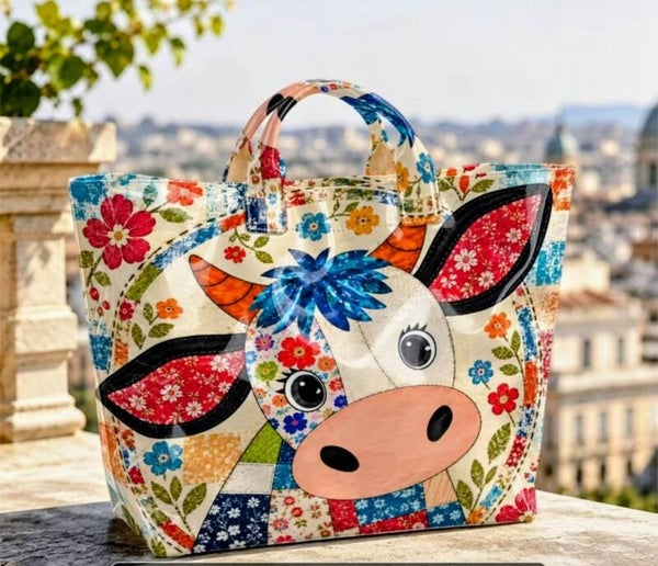 Cute Cow tote