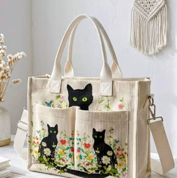 Black Cat Tote