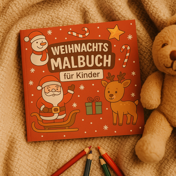 Weihnachtsmalbuch für Kinder