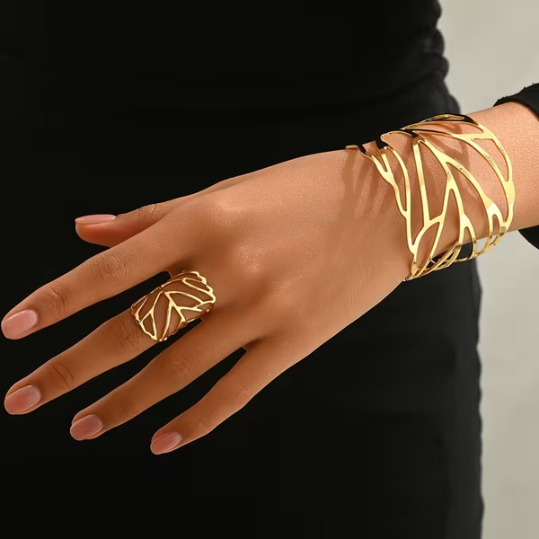 Ensemble bracelet et bague tendance 2026