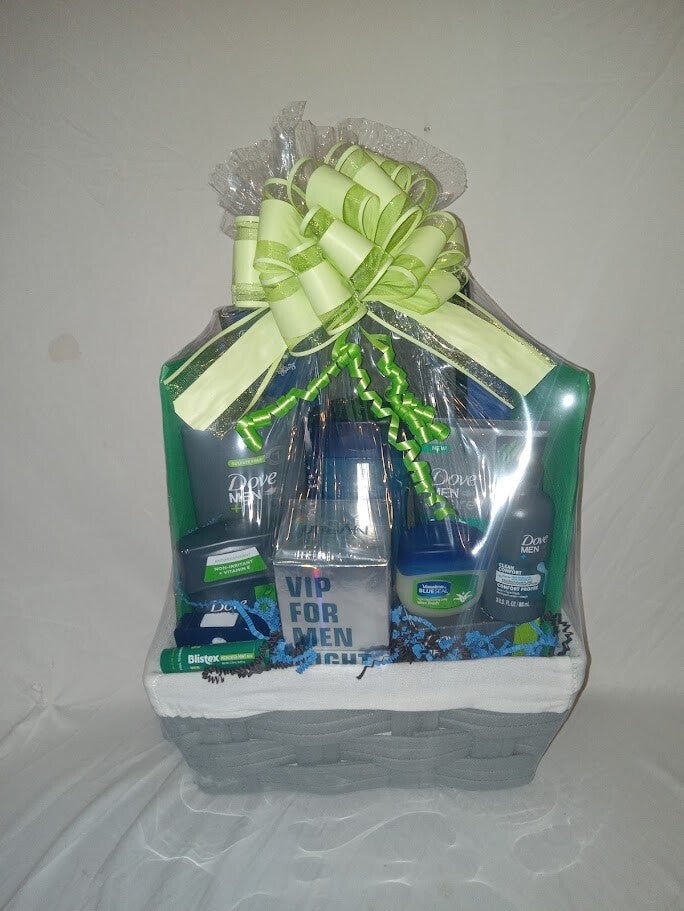 VIP & Dove Men's Gift Basket