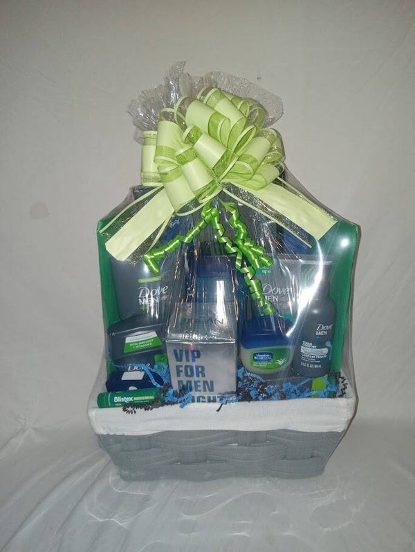 VIP & Dove Men's Gift Basket