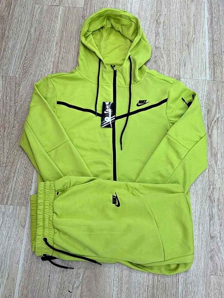 Lime Green Nike Tech Set