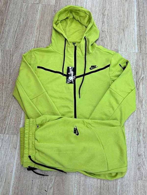 Lime Green Nike Tech Set