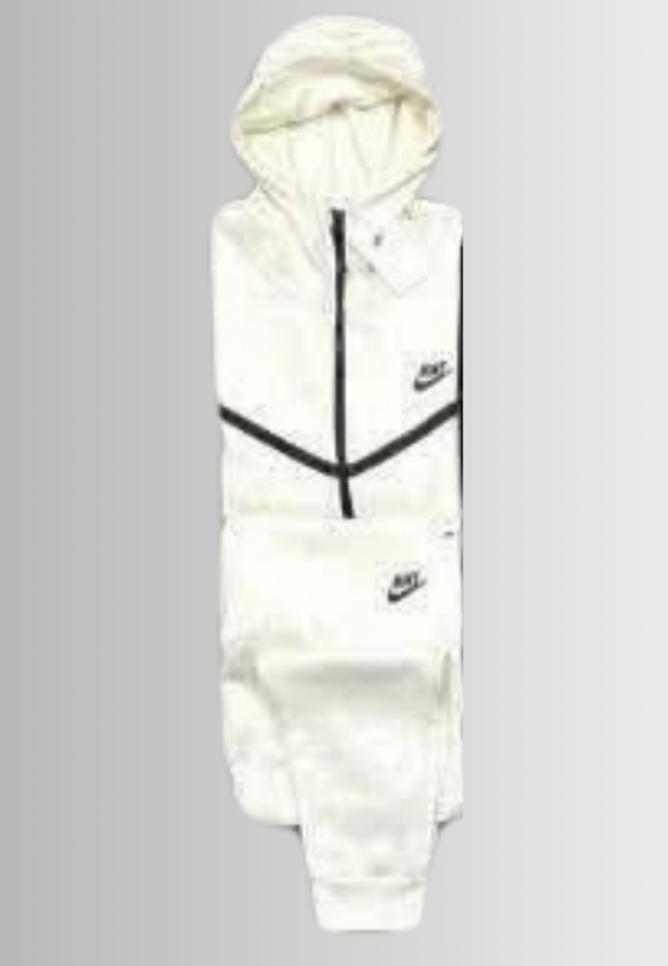 White Nike Tech Set
