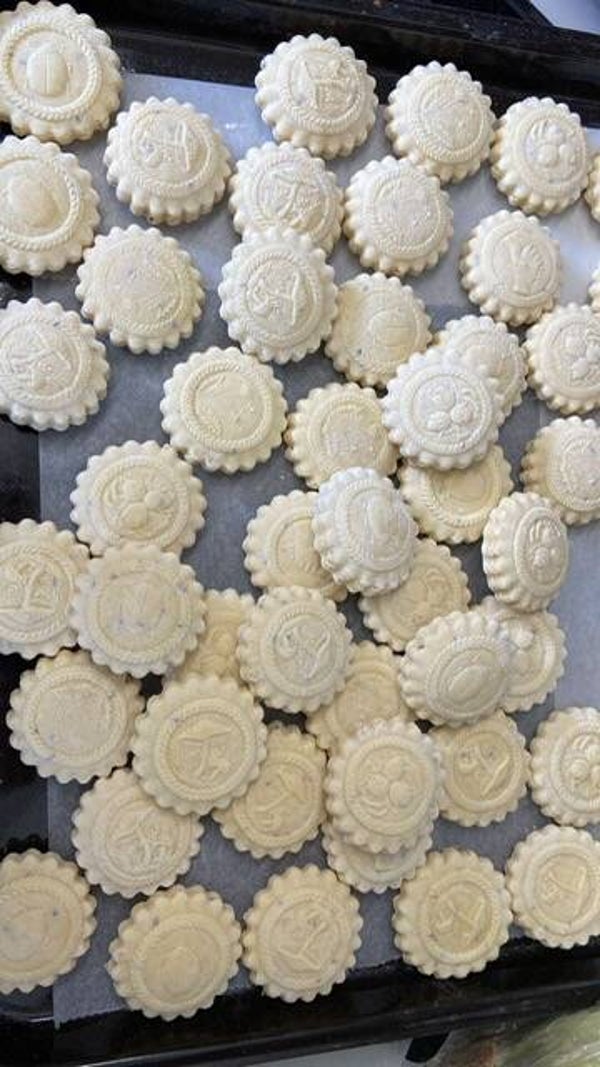 "Chräbeli" oder Anis Guetzli