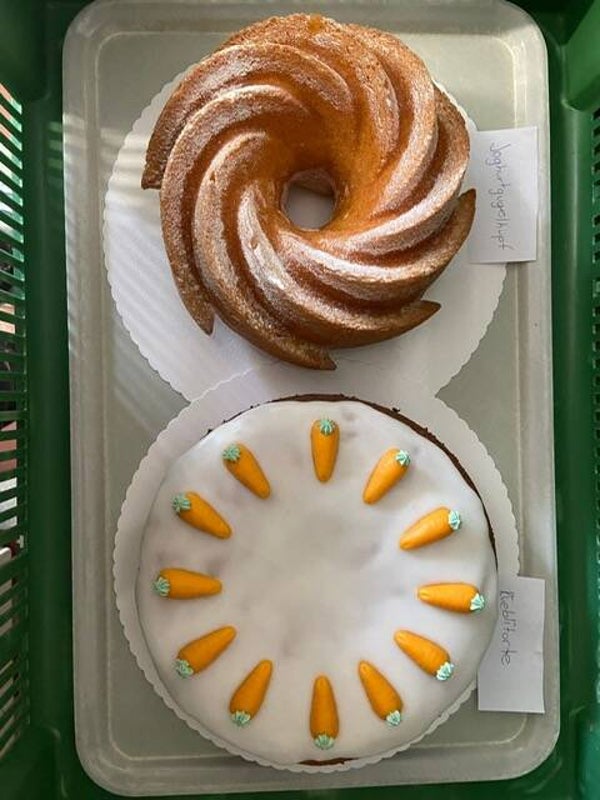 Diverse Variationen mit Rüebli-Torte