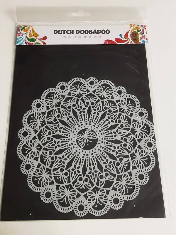 Dutch Doobadoo mask art Butterfly 200mm