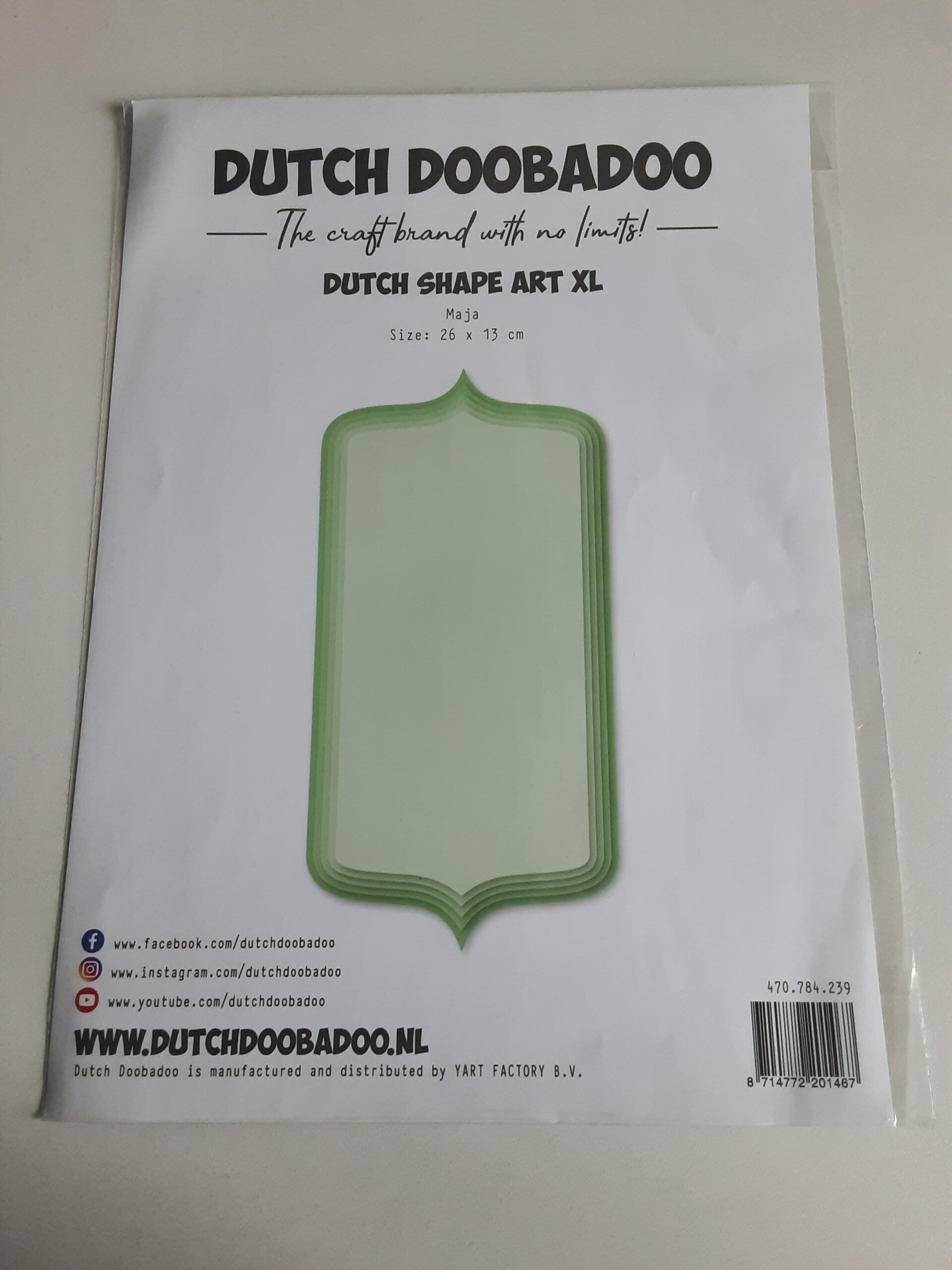 Dutch Doobadoo shape art XL Maja
