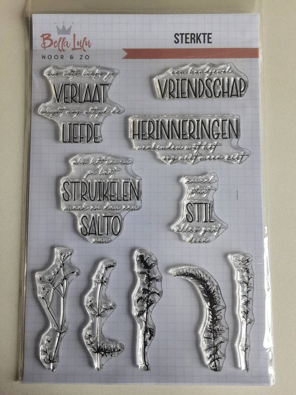 Bella lulu clear stamps Sterkte