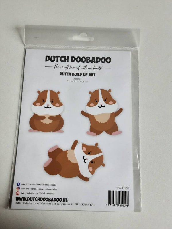 Dutch Doobadoo build up art Hamster