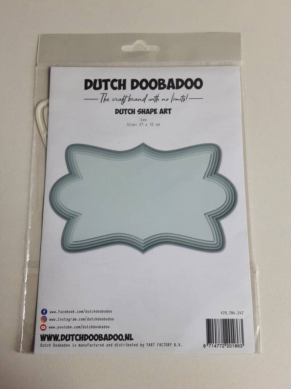 Dutch Doobadoo shape art Ivo