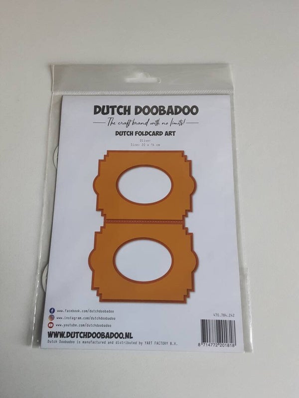 Dutch Doobadoo foldcard art Oliver