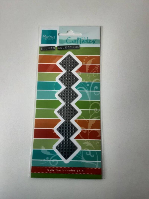 Marianne design craftables Cross stitch plaid