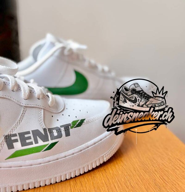 Custom Nike Air Force 1 - Fendt Edition🔥