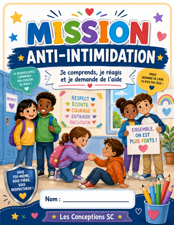 Cahier mission anti-intimidation