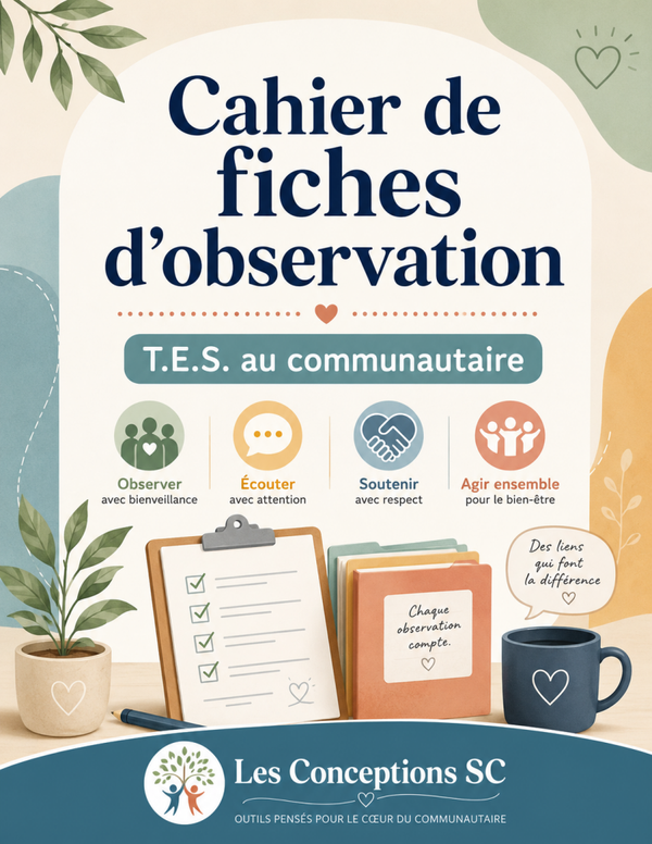 Cahier fiches observation