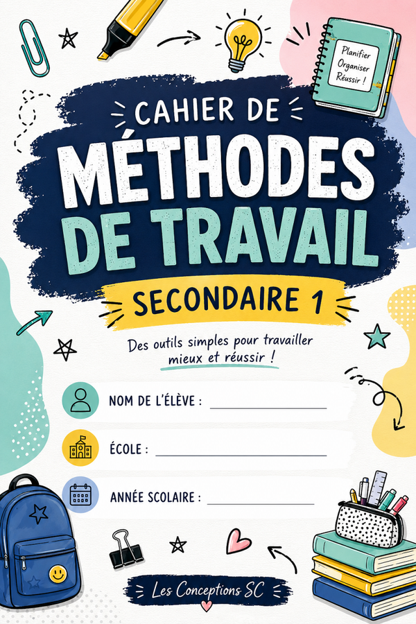Cahier de transition primaire/secondaire