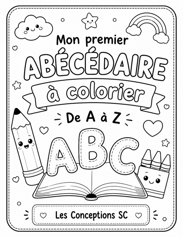 Cahier mon premier abécédaire