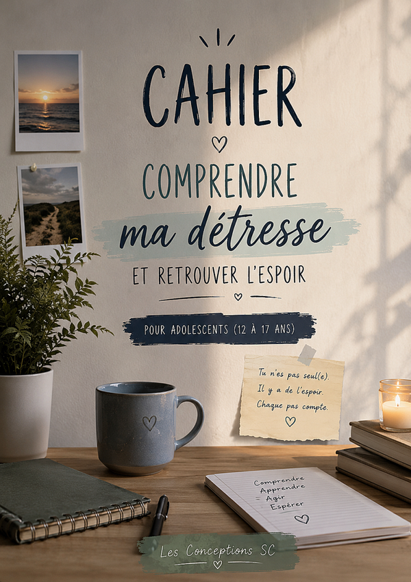 Cahier sur les idées suicidaires et l'automutilation