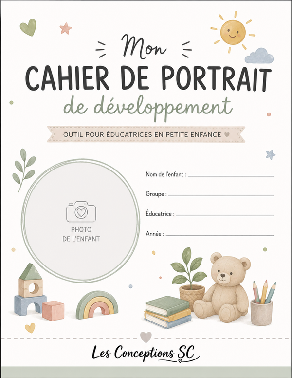 Cahier portrait de développement