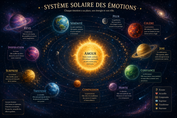 Système solaire des émotions
