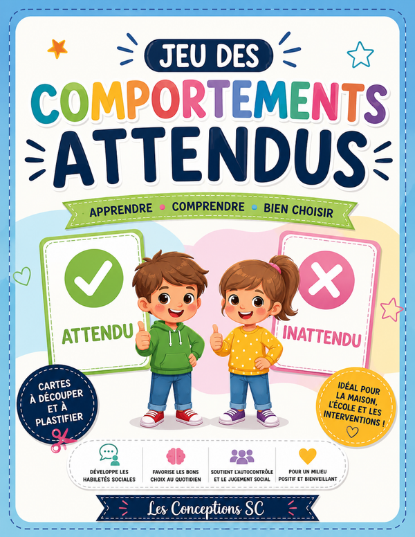Jeu comportement attendu/innatendu