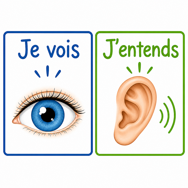 "Je vois, j'entends"