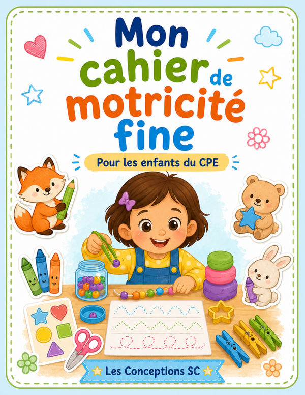 Cahier de motricité fine
