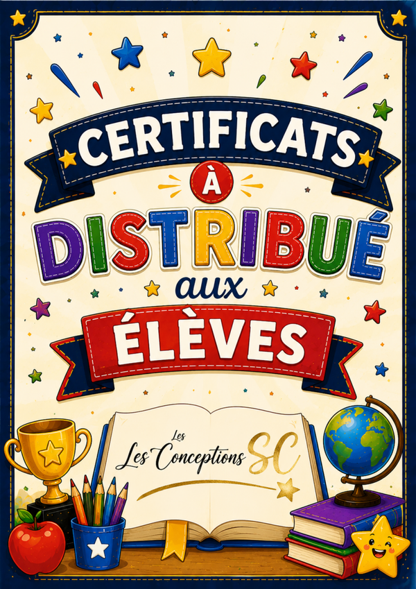 Certificats de fin d'année