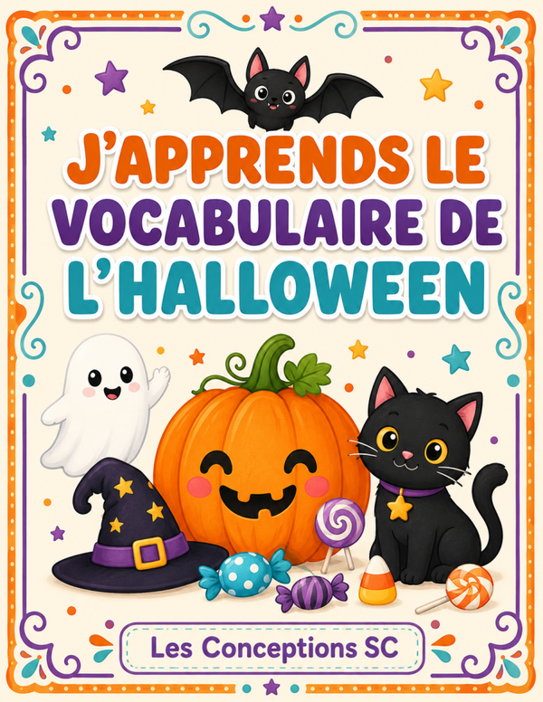 J'apprends le vocabulaire de l'Halloween